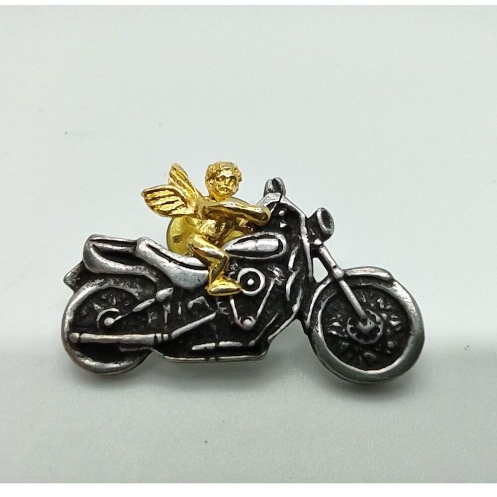 Motorcycle Angel Pin